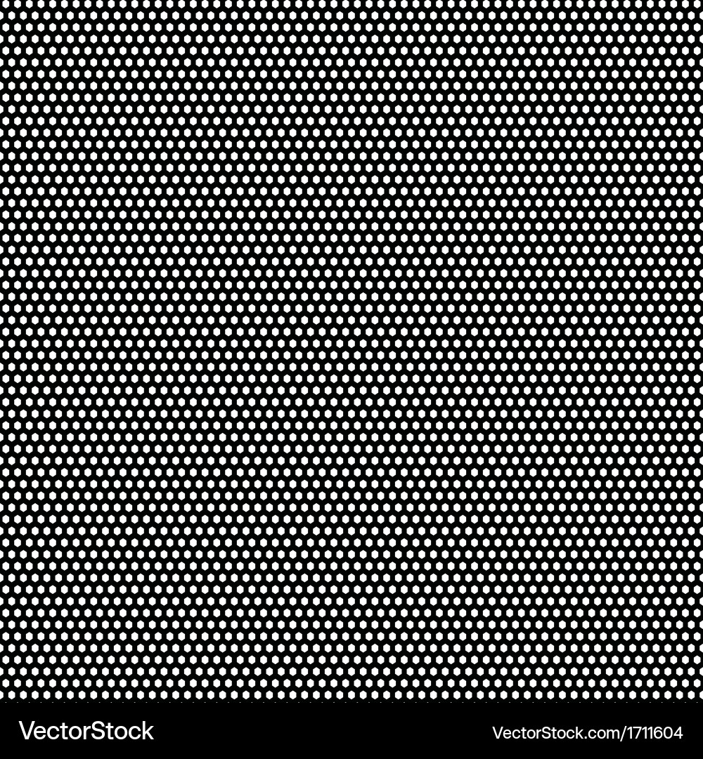 Honeycomb Mesh Pattern vector image