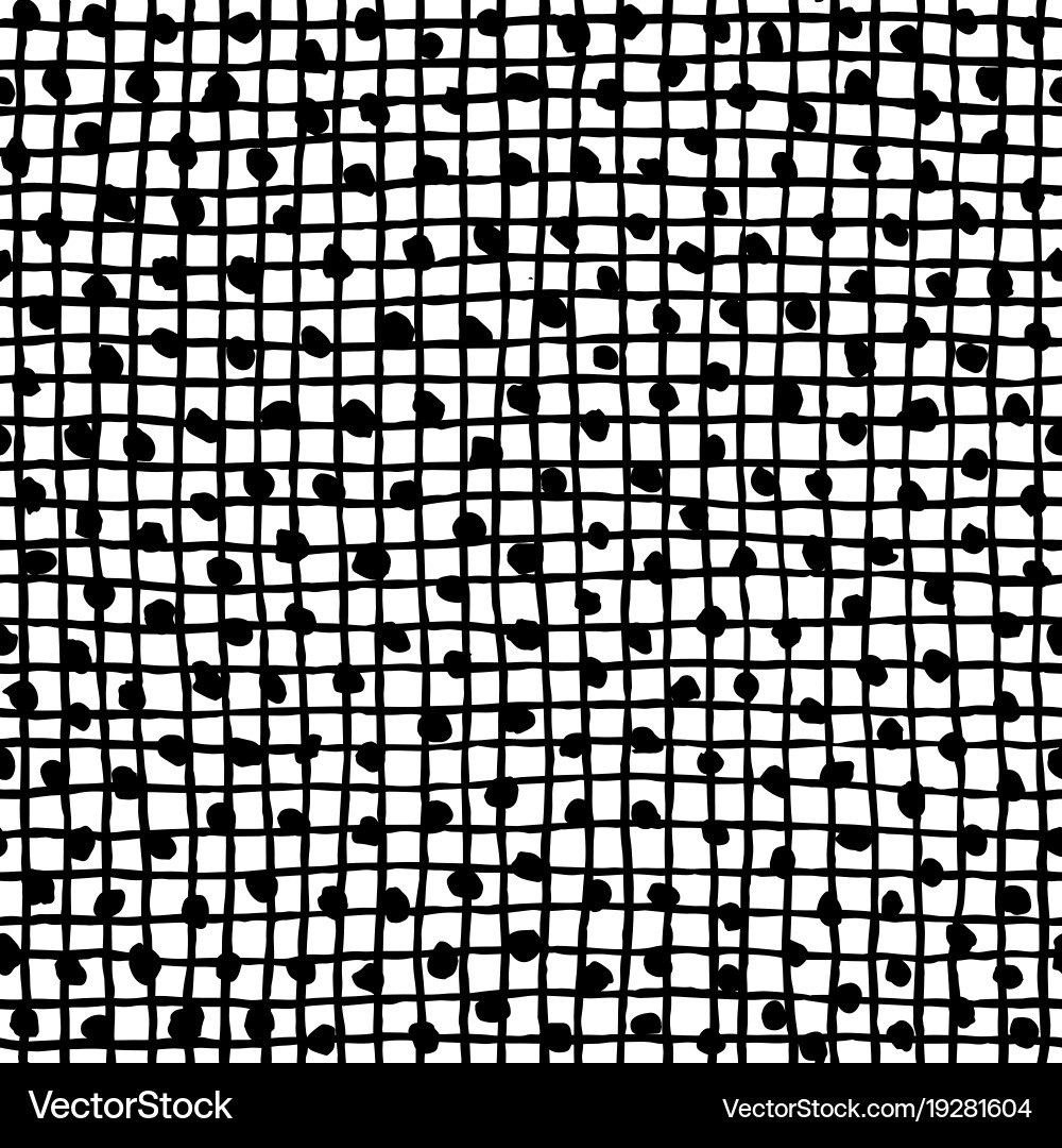 Irregular checkered pattern vector image