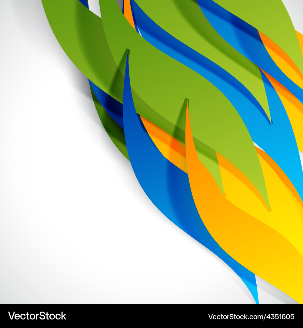 Abstract background design vector image