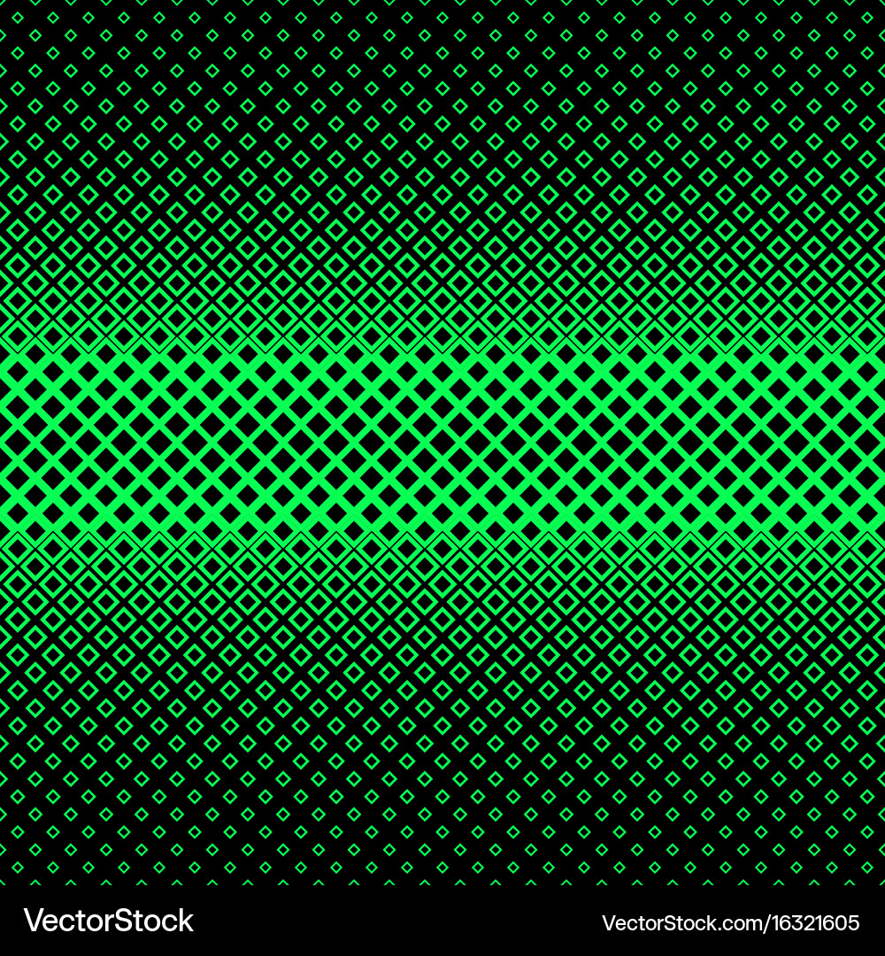 Geometrical halftone square pattern background vector image