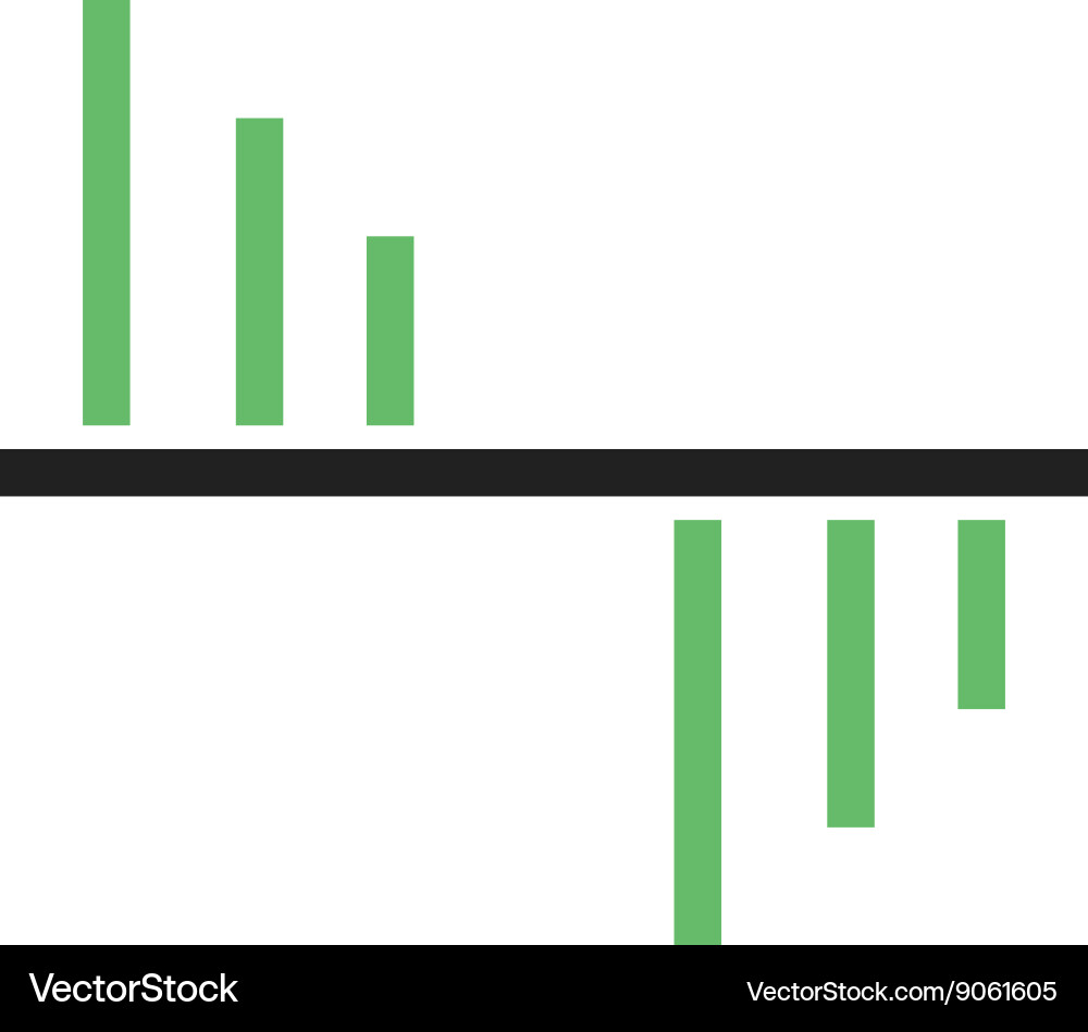 Graphical representation vector image