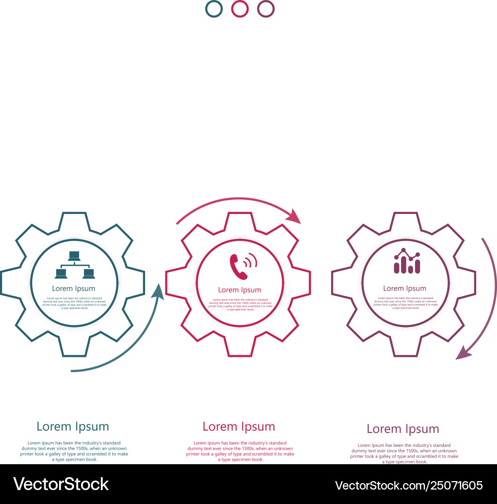 Infographic element with icons and options Infographic element with icons and options Vector Image