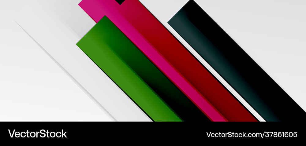 Multicolored lines background design template Multicolored lines background design template Vector Image