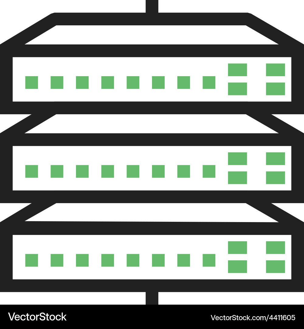 Network Switch Icon Royalty Free Vector Image - VectorStock