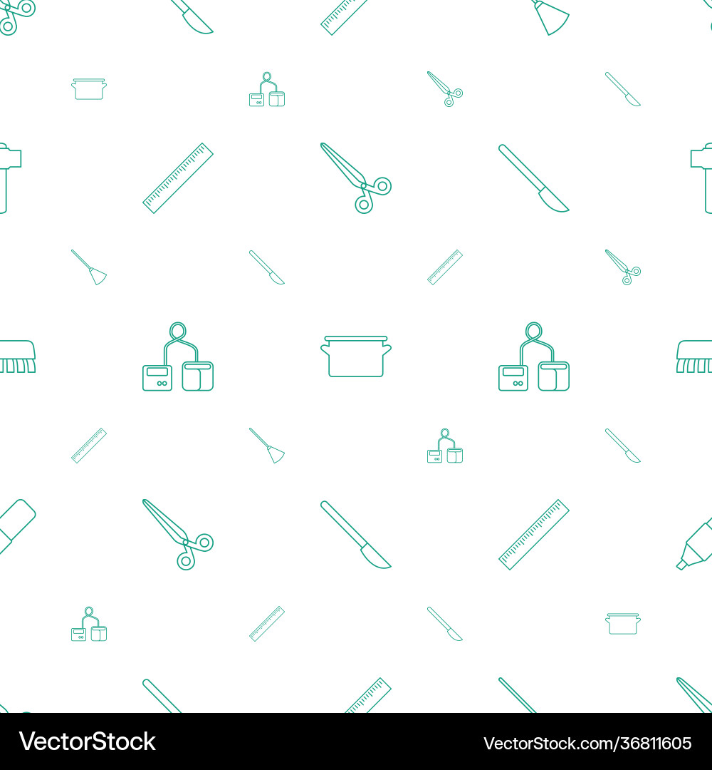 Tool icons pattern seamless white background Vector Image