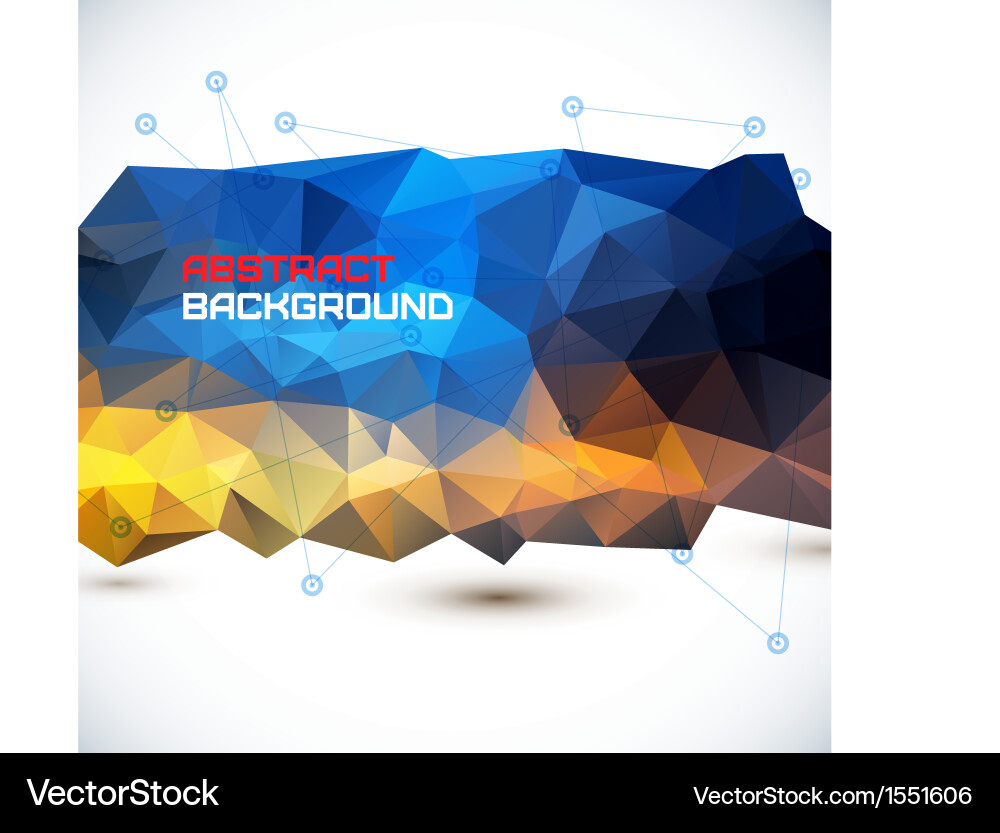 Abstract background for design vector image