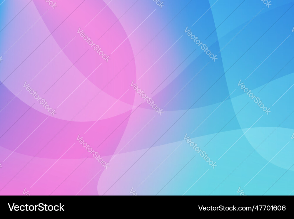 Abstract gradient background with smooth lines vector image