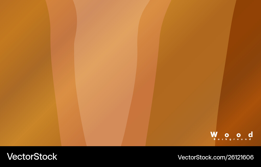 Abstract wave background with wooden patterns Vector Image