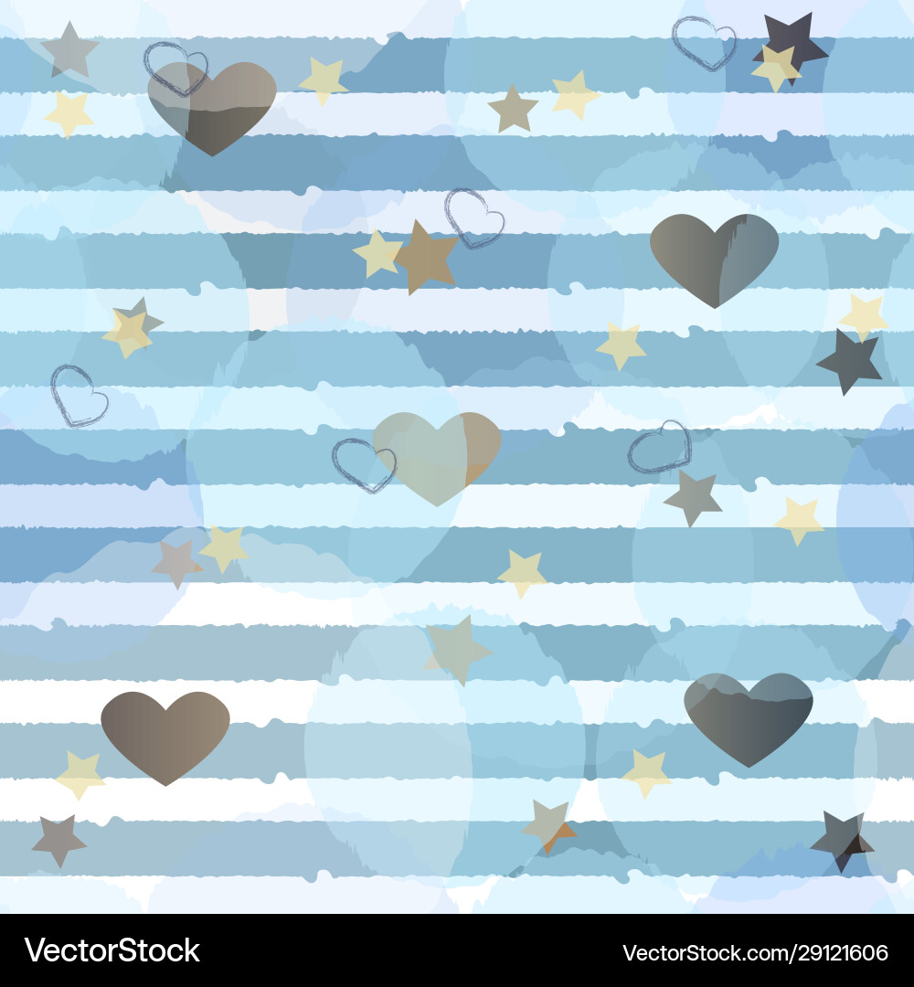 Cute pattern with borders and golden elements Cute pattern with borders and golden elements vector image