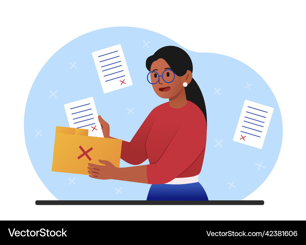 Data Error Concept vector image