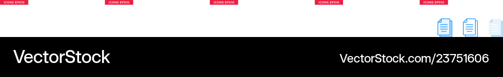Document file icon in line outline filled Document file icon in line outline filled vector image