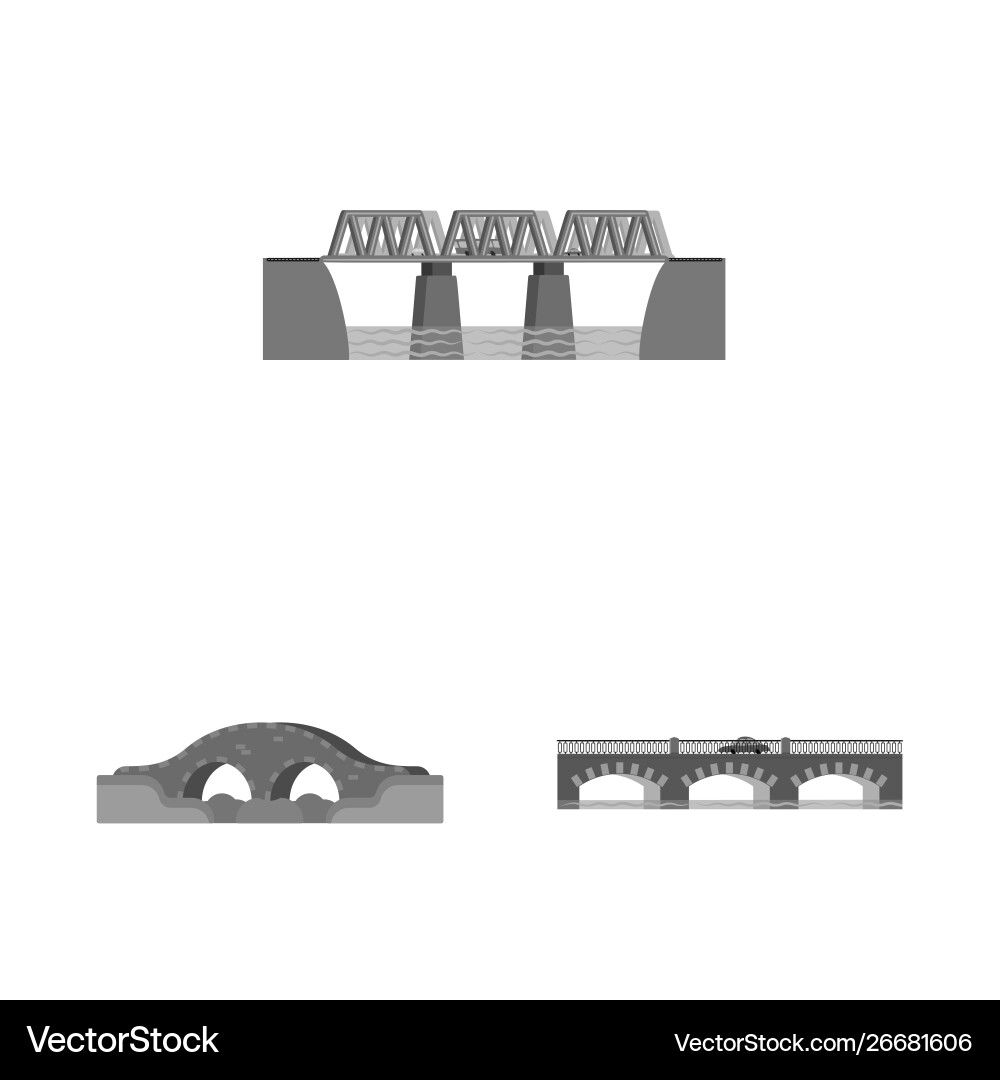 Isolated object design and construct logo Isolated object design and construct logo vector image