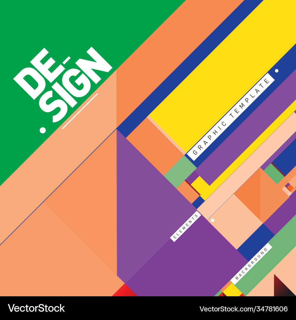 Modern colorful background material design Modern colorful background material design vector image
