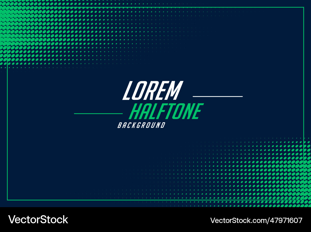 Abstract dotted halftone pattern background vector image
