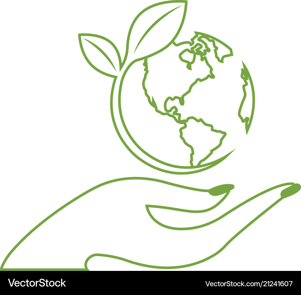 Abstract environment object Abstract environment object vector image