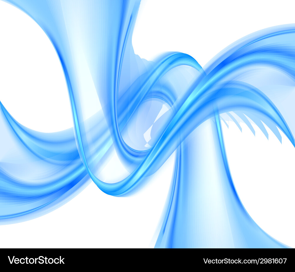 Abstract smooth lines background vector image