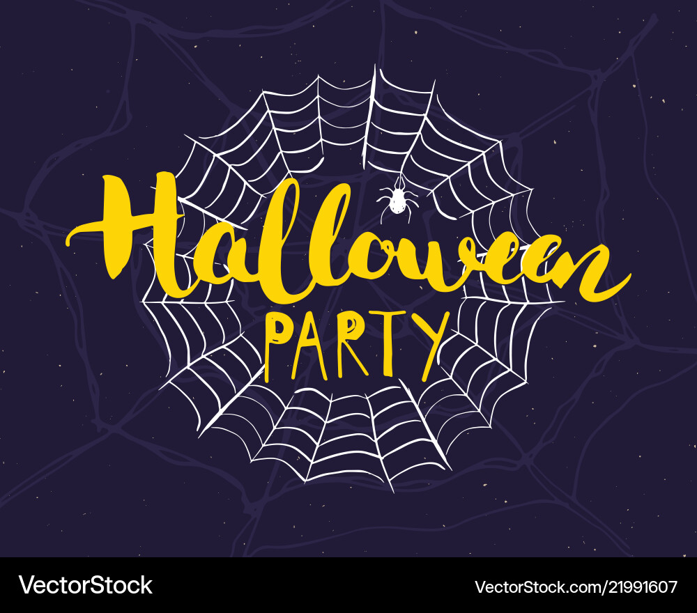 Halloween Grußkartenbeschriftung Kalligraphie Halloween Grußkartenbeschriftung Kalligraphie vektorbild
