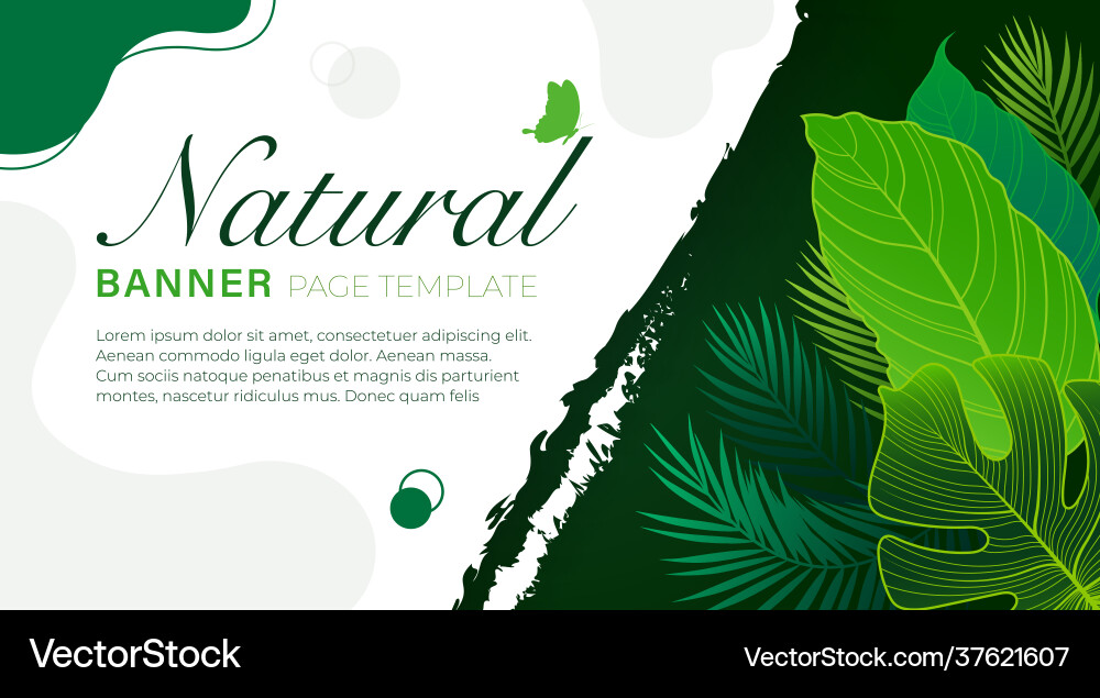 Nature background with copy space for text Nature background with copy space for text vector image