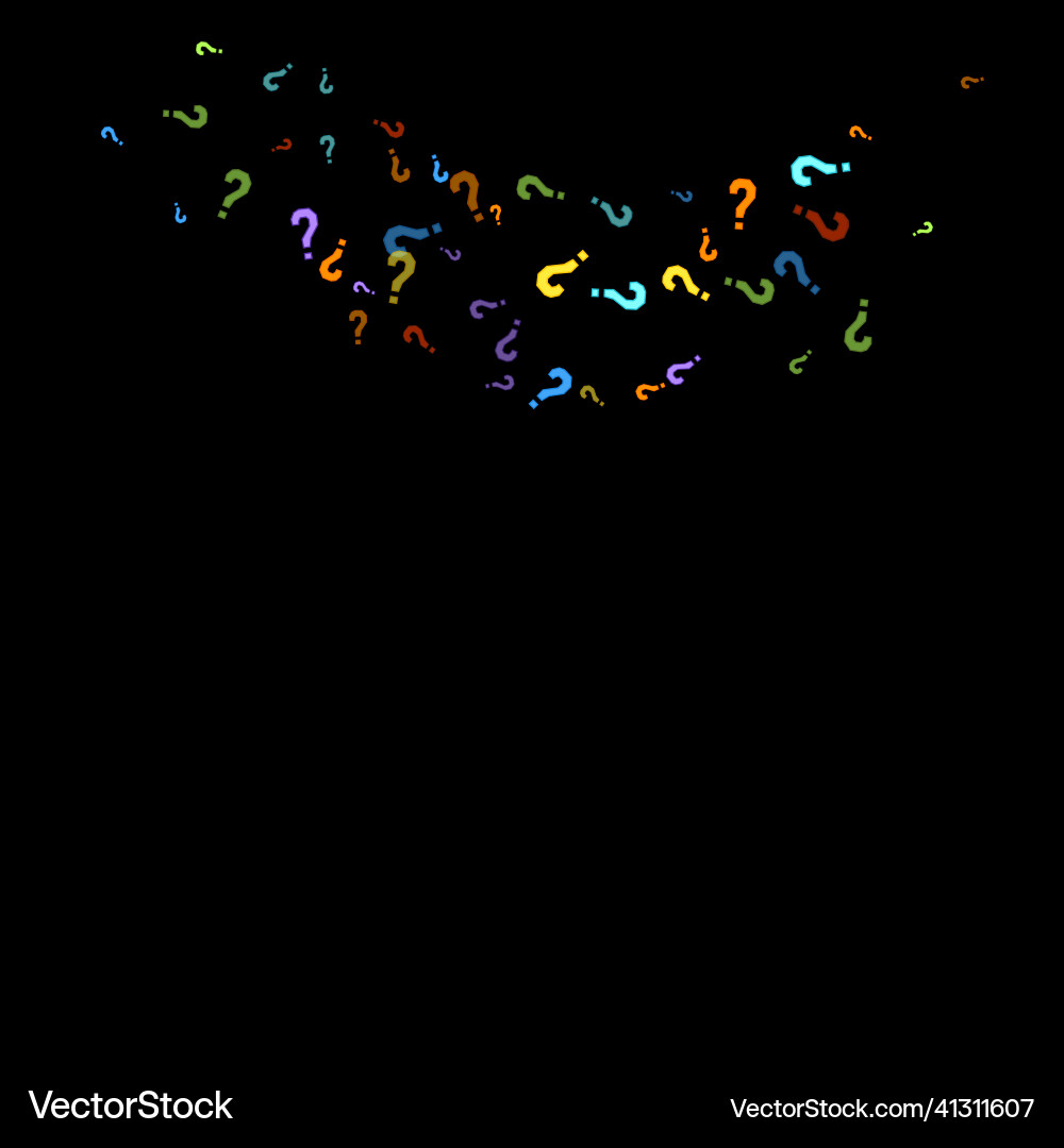 Question marks quiz doubt poll query public Question marks quiz doubt poll query public vector image
