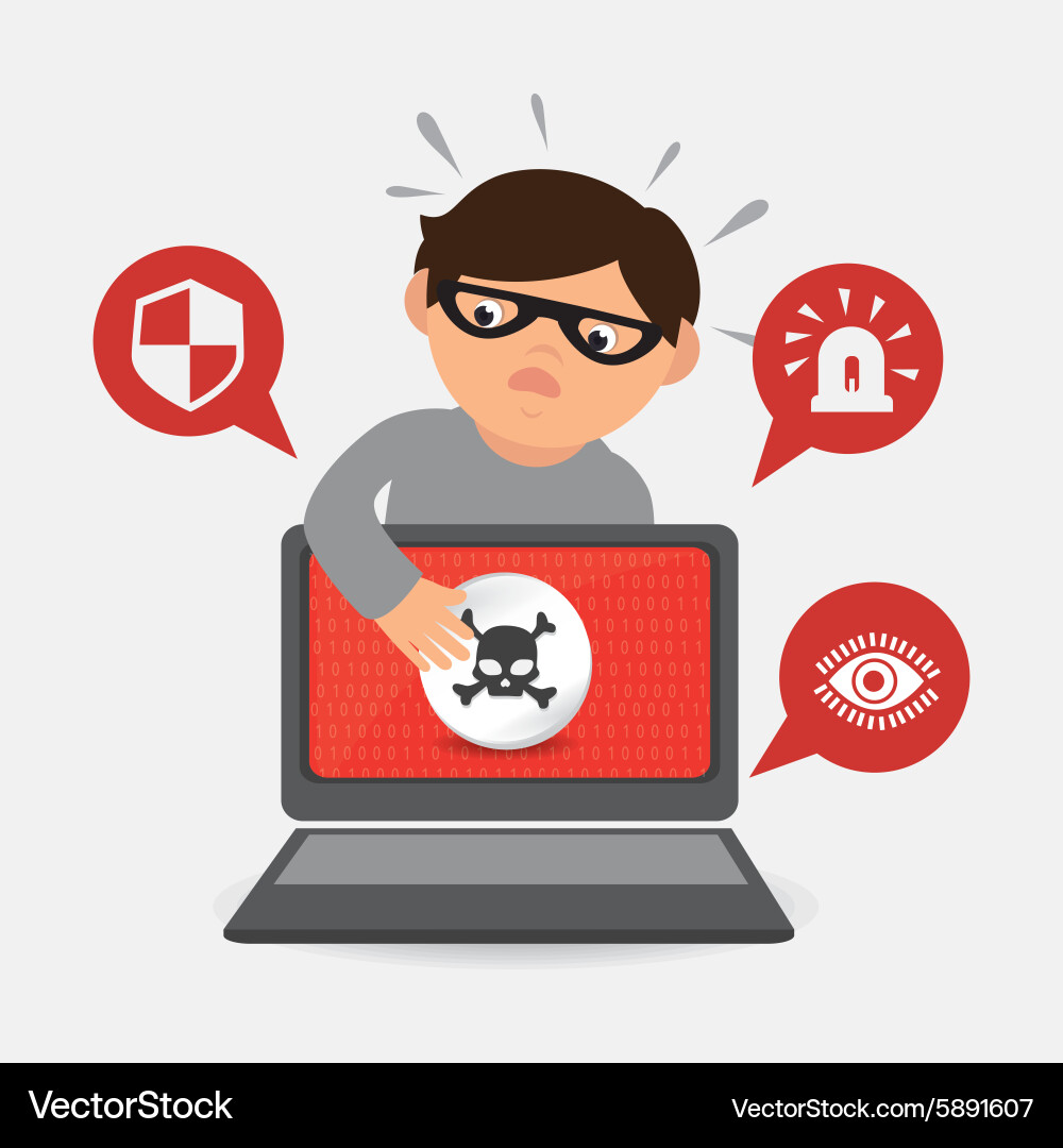 Security system design vector image