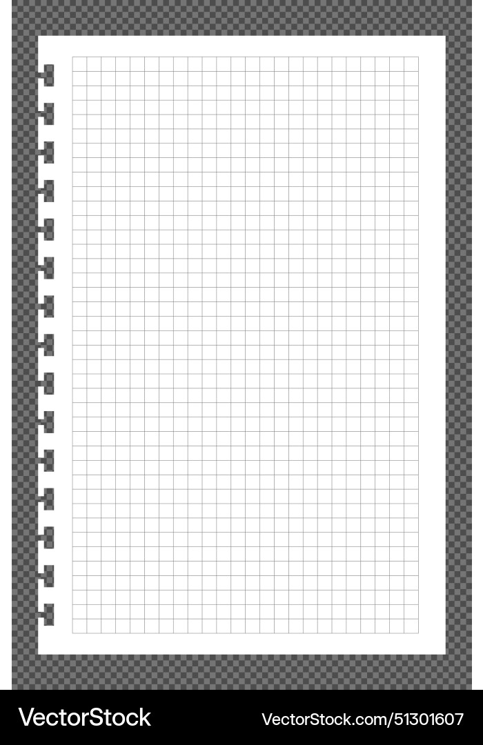 Sheet paper empty style checkered background Sheet paper empty style checkered background Vector Image