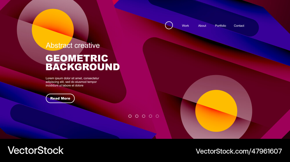 Triangles circles and lines minimal background Triangles circles and lines minimal background Vector Image