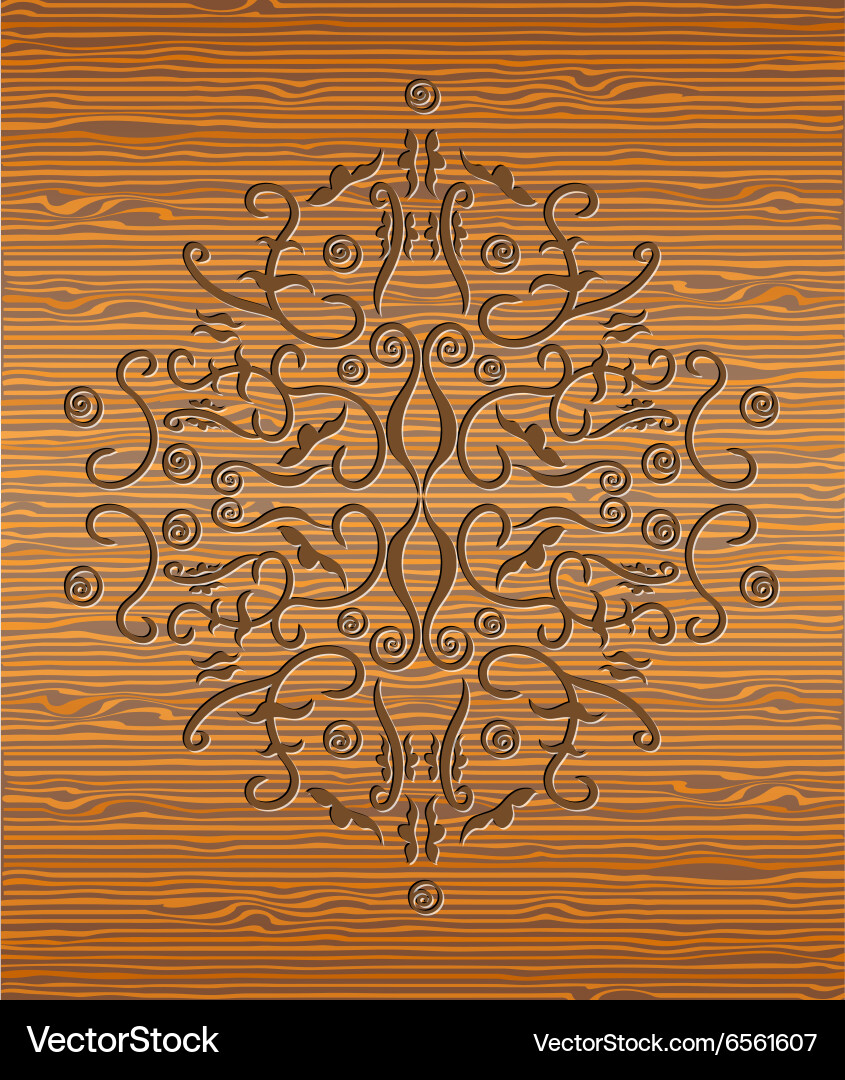 Wood texture with abstraction Vector Image