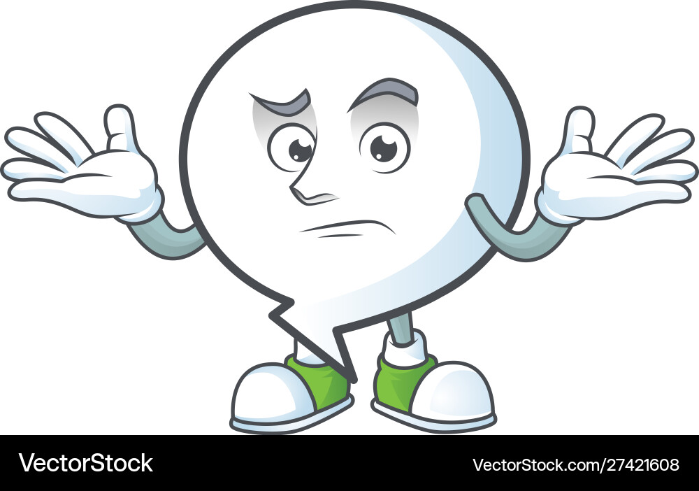 Grinning pattern circle bubble with character Vector Image