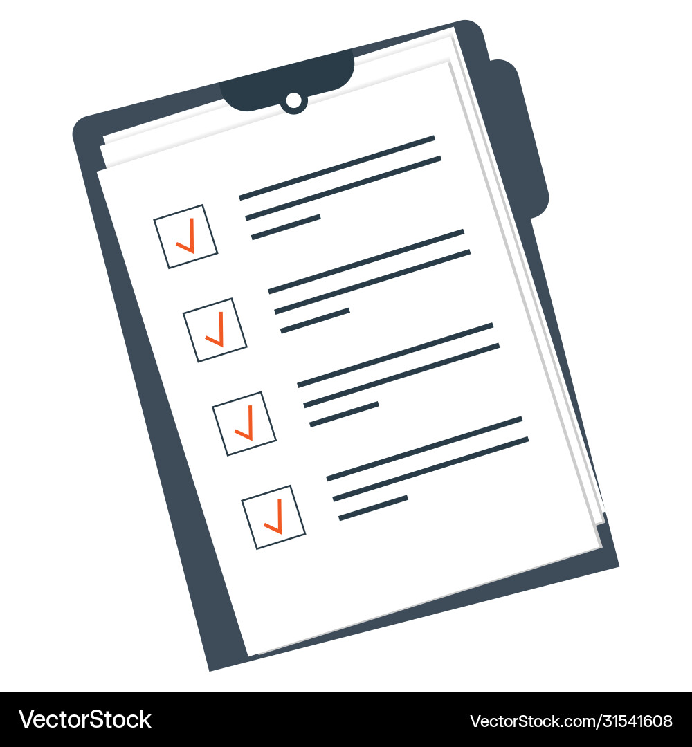 Image tablet with signature contract documents Image tablet with signature contract documents vector image