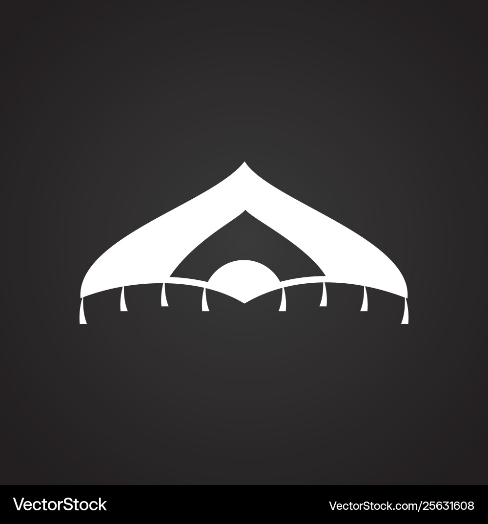 Kite icon on background for graphic and web design Kite icon on background for graphic and web design vector image