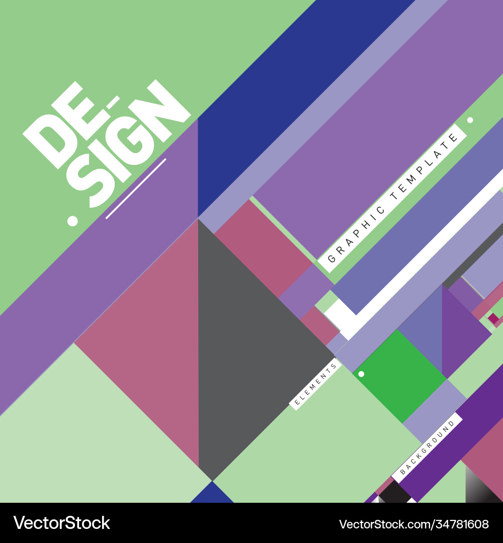 Modern colorful background material design Modern colorful background material design vector image