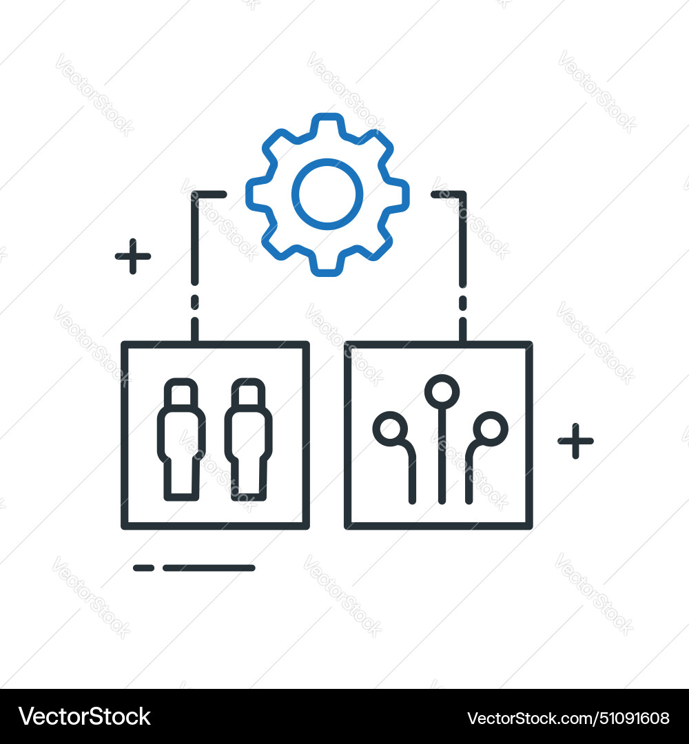 Sts conversion speech to text icon vector image
