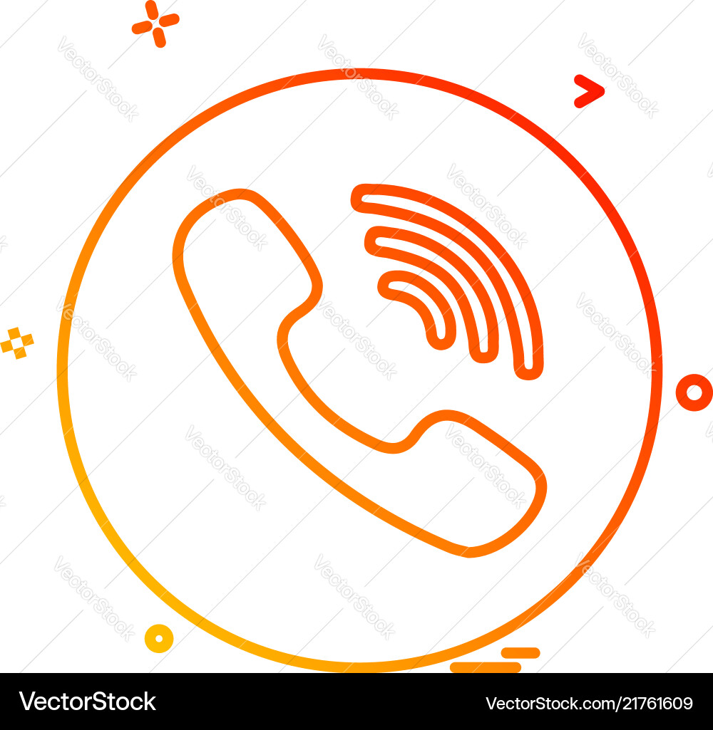 Media network social viber icon design Media network social viber icon design vector image