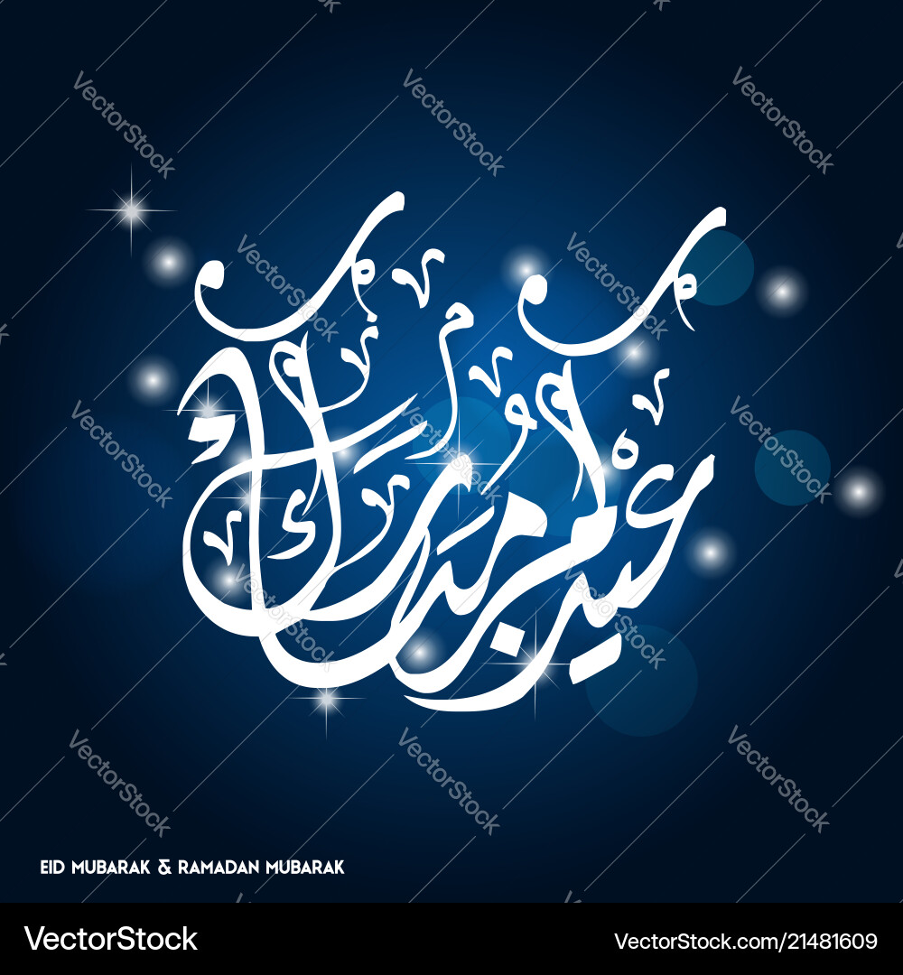 Ramdan kareem elegant design with unique vector image