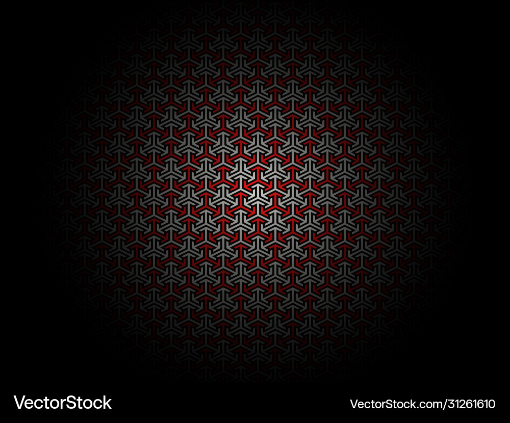Abstract arrows carbon pattern shadow vector image