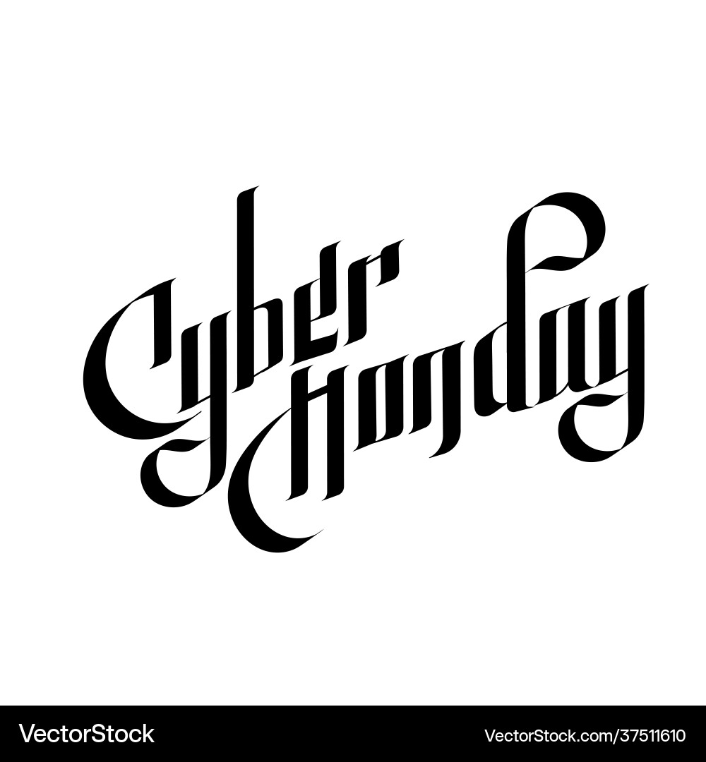  Foto zu Gothic calligraphy medieval hand composition Vector Image 