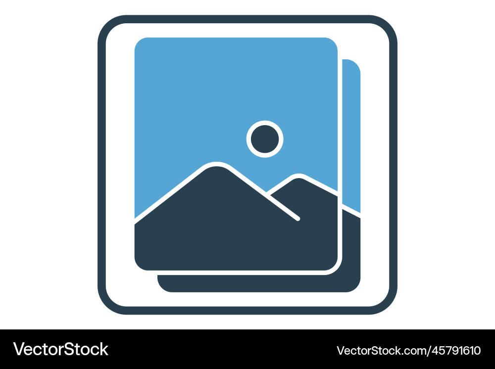 Image icon related to multimedia solid Image icon related to multimedia solid vector image