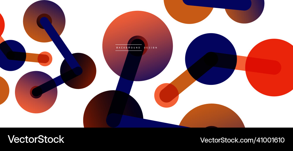 Network concept abstract background dots Network concept abstract background dots vector image
