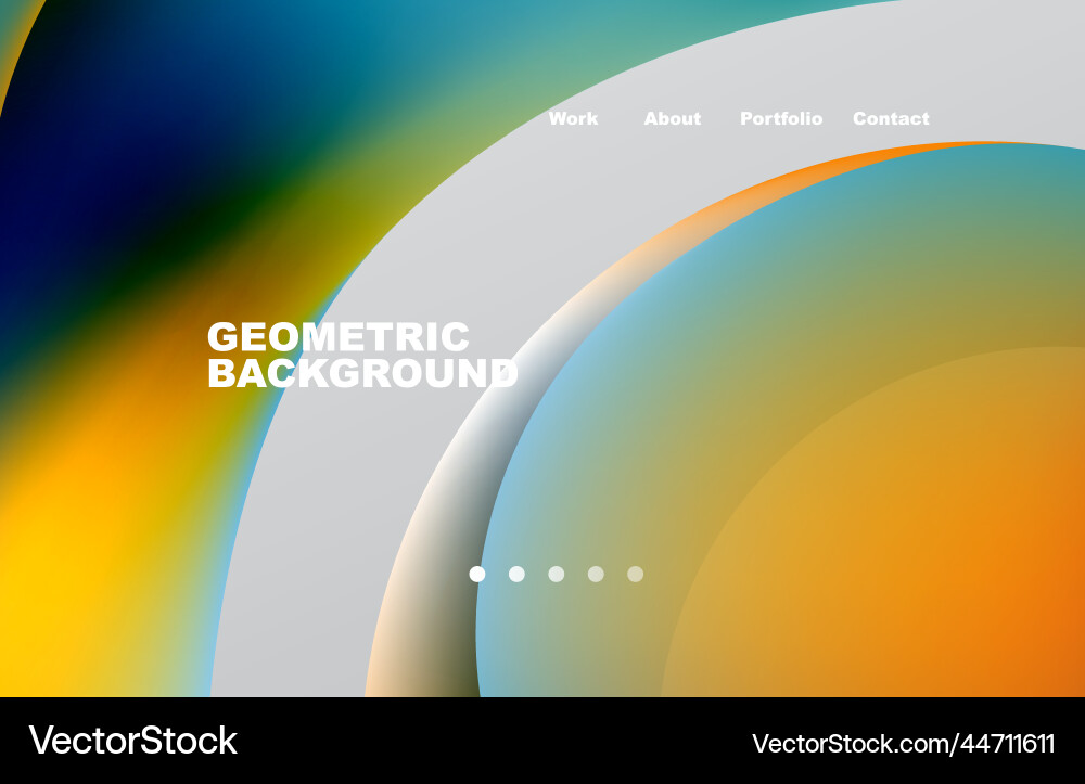 Abstract liquid background for your landing page Abstract liquid background for your landing page vector image