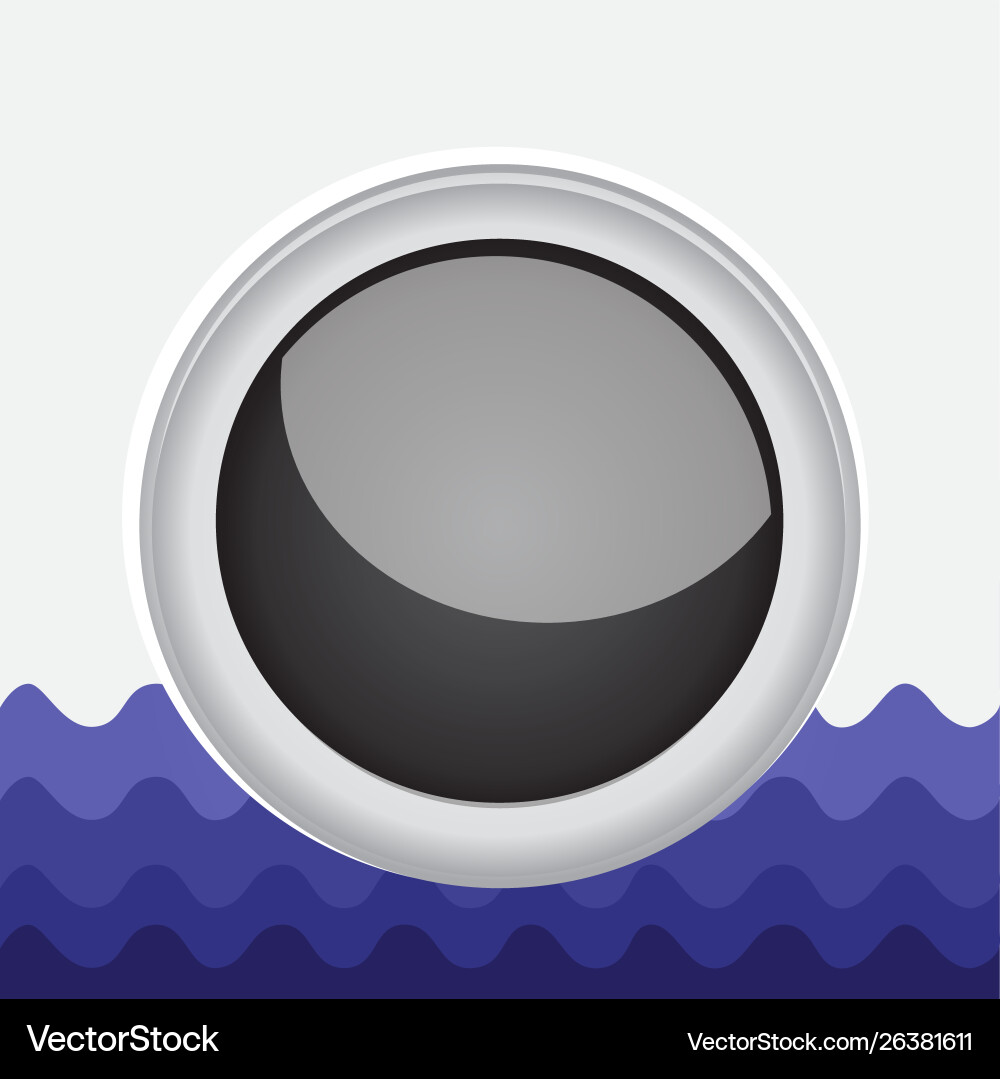 Colored circle shape in a round white frame Colored circle shape in a round white frame vector image