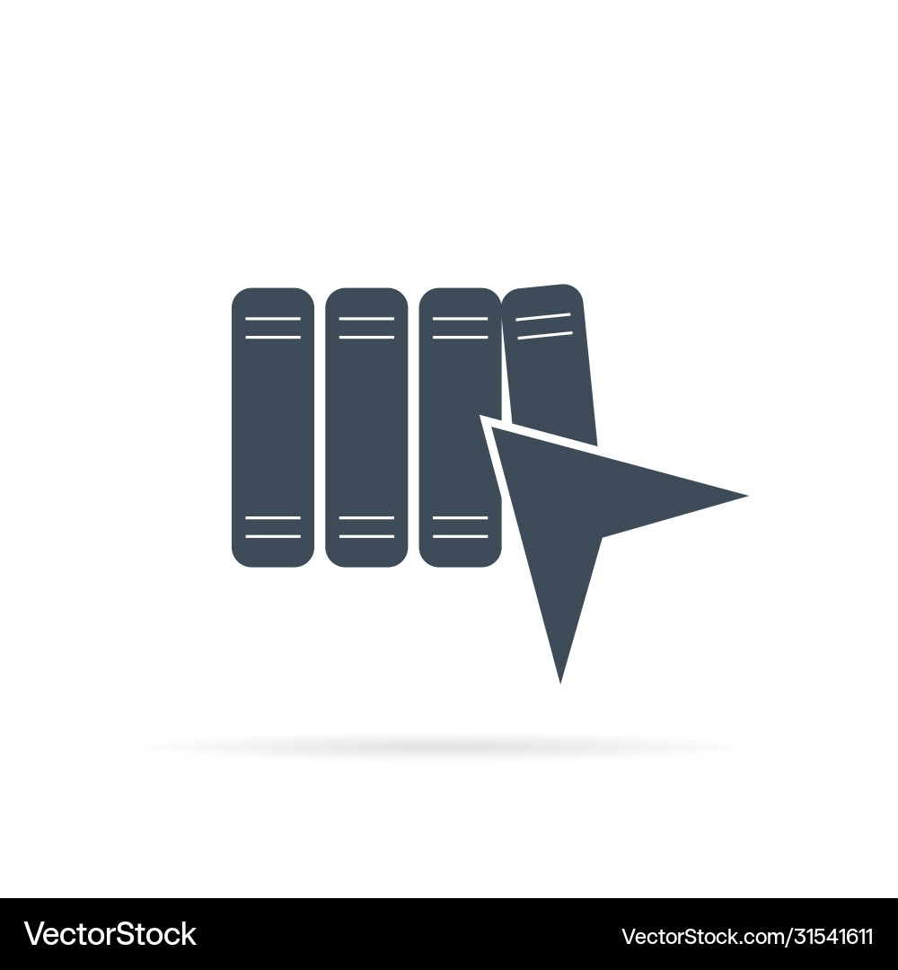 Icon online e-learning button on background Icon online e-learning button on background vector image