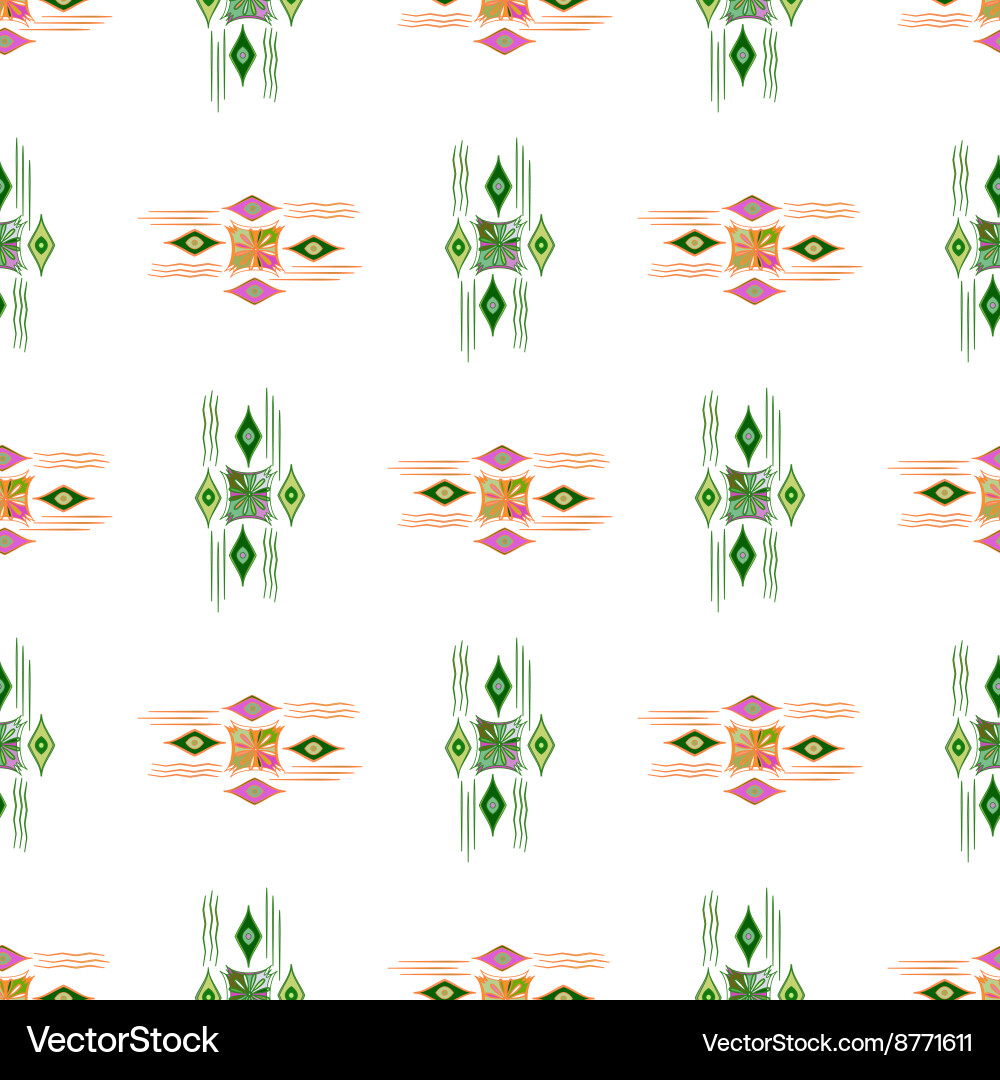 Modern seamless colorful geometry pattern Vector Image