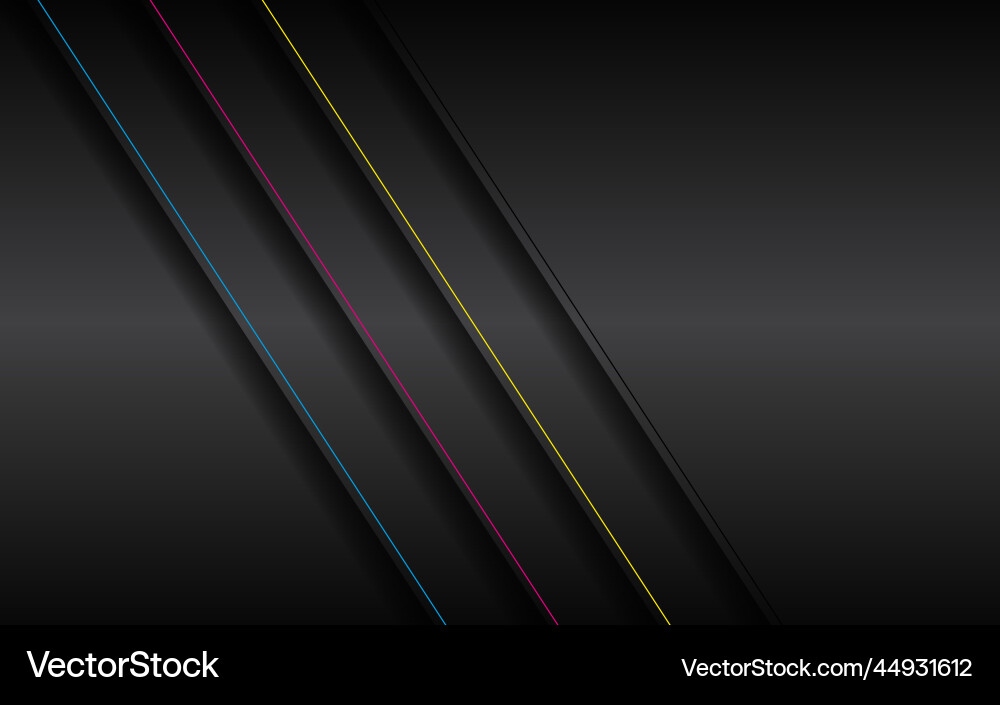 Abstract background with overlayed layers vector image