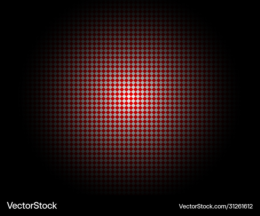 Red and white rectangle pattern vector image