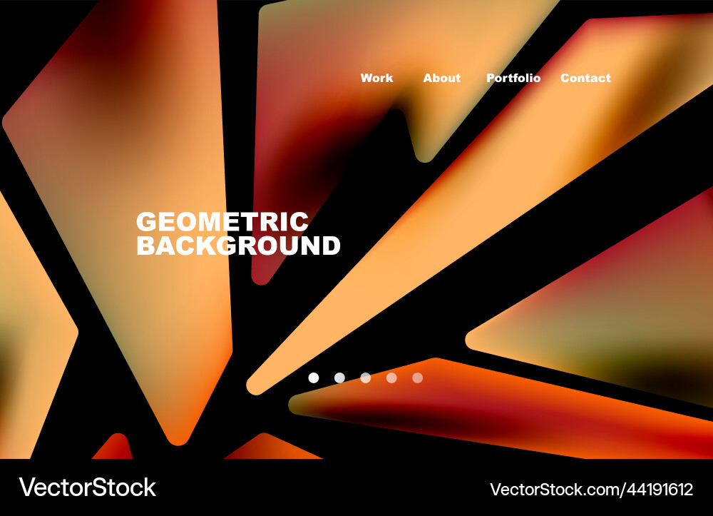 Shards shape composition abstract background web Vector Image