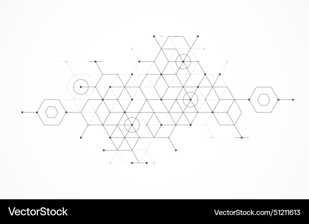 Abstract geometric boxes pattern dot line Abstract geometric boxes pattern dot line vector image