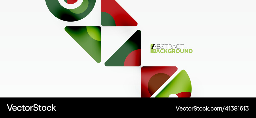 Creative geometric wallpaper minimal abstract Vector Image