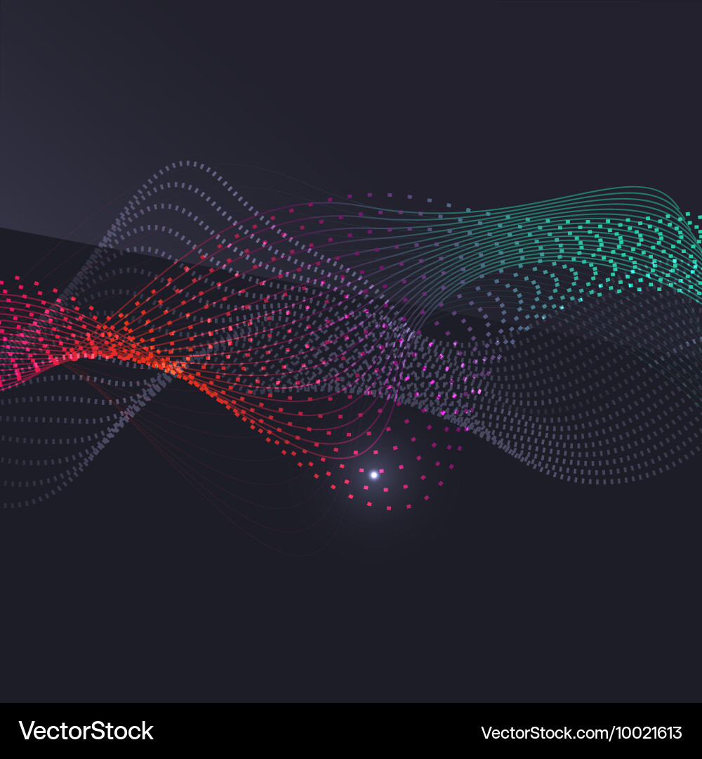 Dynamic Smoke Abstraction vector image