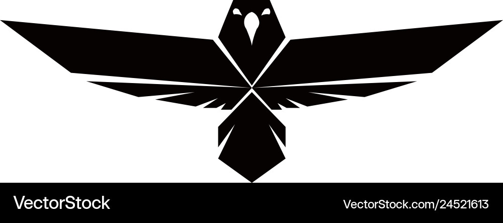 Eagle bird logo Royalty Free Vector Image - VectorStock