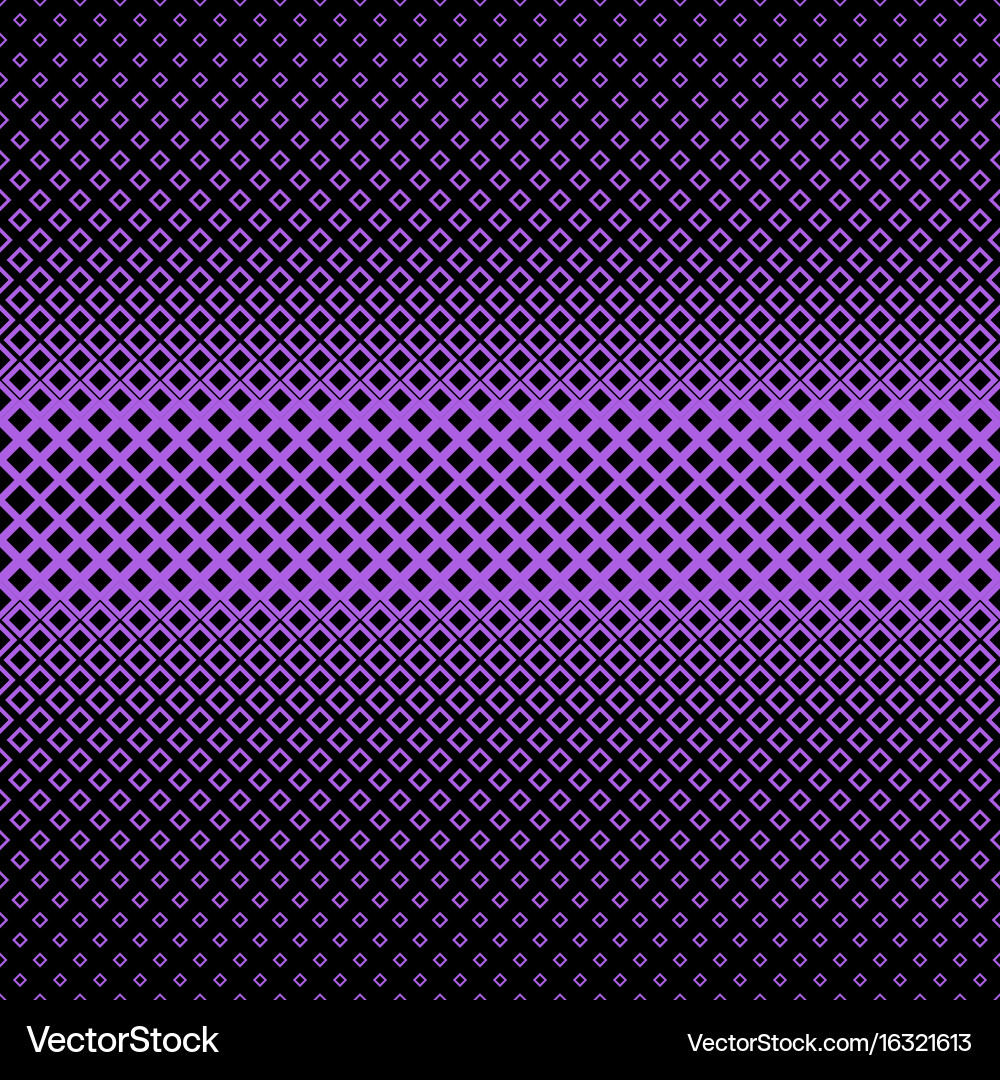 Geometrical halftone square pattern background vector image